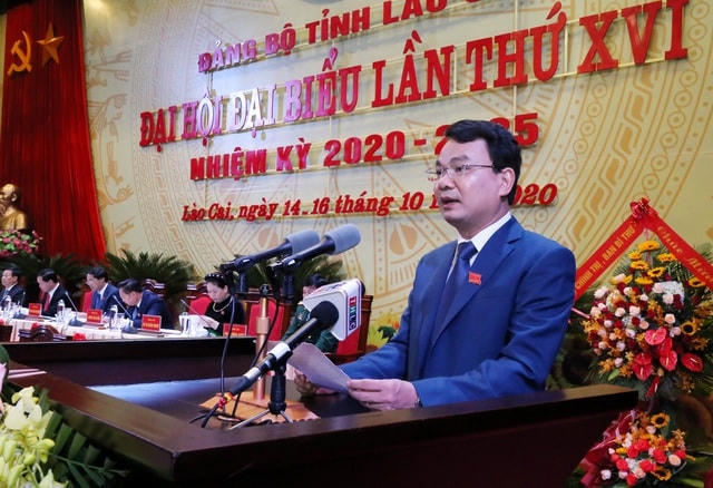 Ông Đặng Xuân Phong hiện là Bí thư Tỉnh ủy Lào Cai khóa XVI, nhiệm kỳ 2020 - 2025. Ảnh: Dân trí.