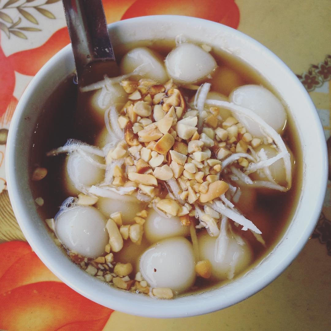 Bánh trôi ngon là phải chọn được gạo nếp ngon.