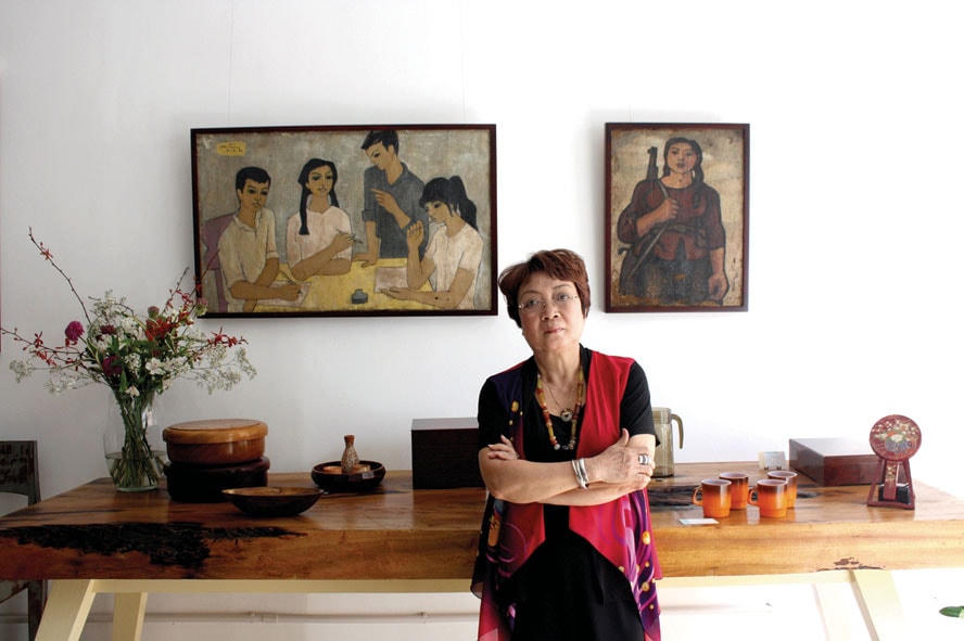 Họa sĩ Nguyễn Thị Hiền.