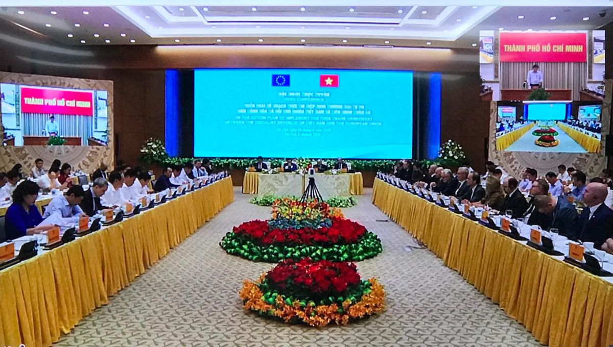 Hình ảnh Hội nghị tại đầu cầu TP HCM.