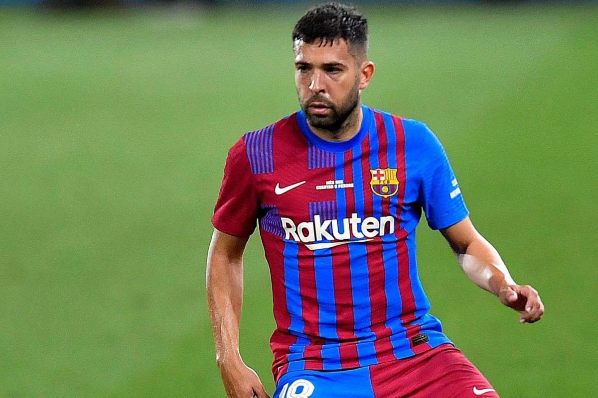 7. Jordi Alba | Tuổi: 32 | CLB: Barca | Định giá chuyển nhượng: 20 triệu Euro