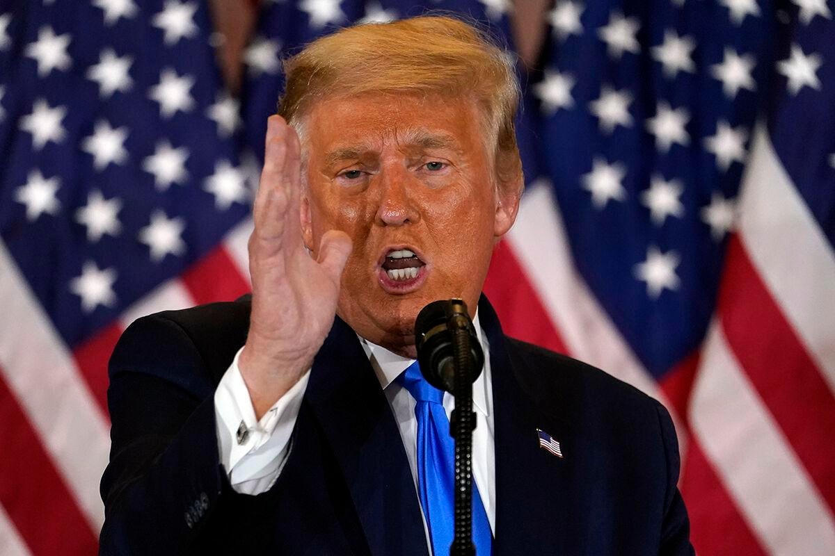Tổng thống Trump đe dọa yêu cầu Tòa án Tối cao Mỹ can thiệp việc kiểm phiếu. (Nguồn: Getty).