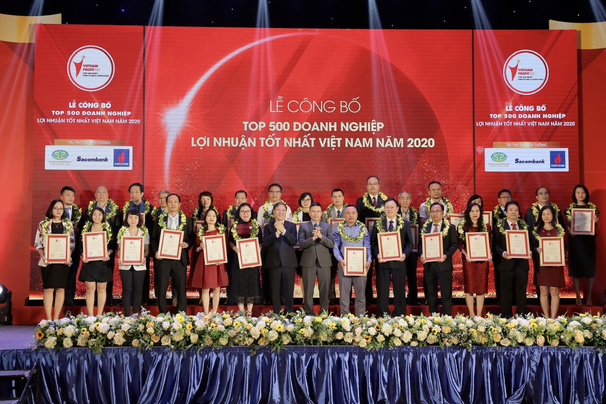 Lễ Vinh danh 500 doanh nghiệp có lợi nhuận tốt nhất Việt Nam năm 2020
