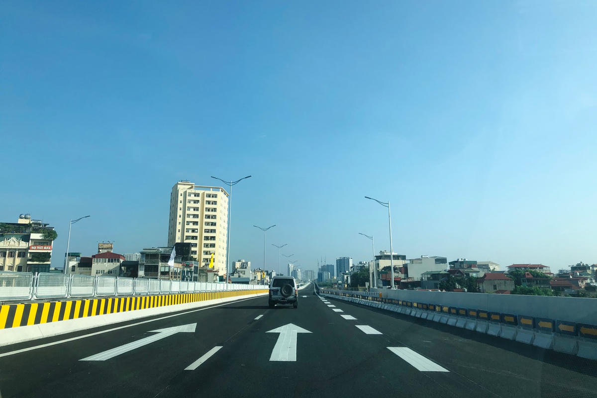 Ngay sau lễ thông xe, dự án được đưa vào khai thác .