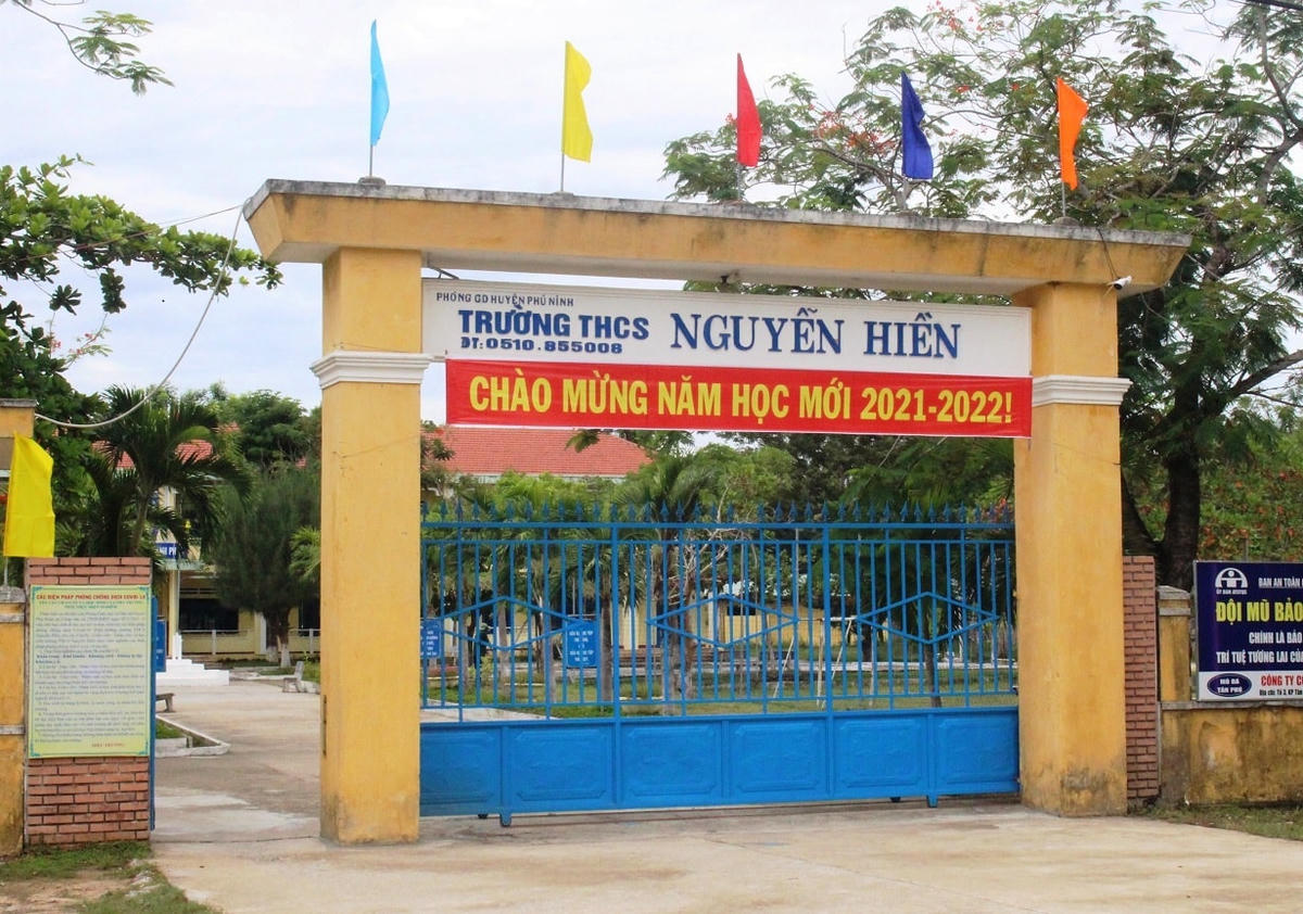 Các trường ở huyện Phú Ninh sẵn sàng cho năm học mới.