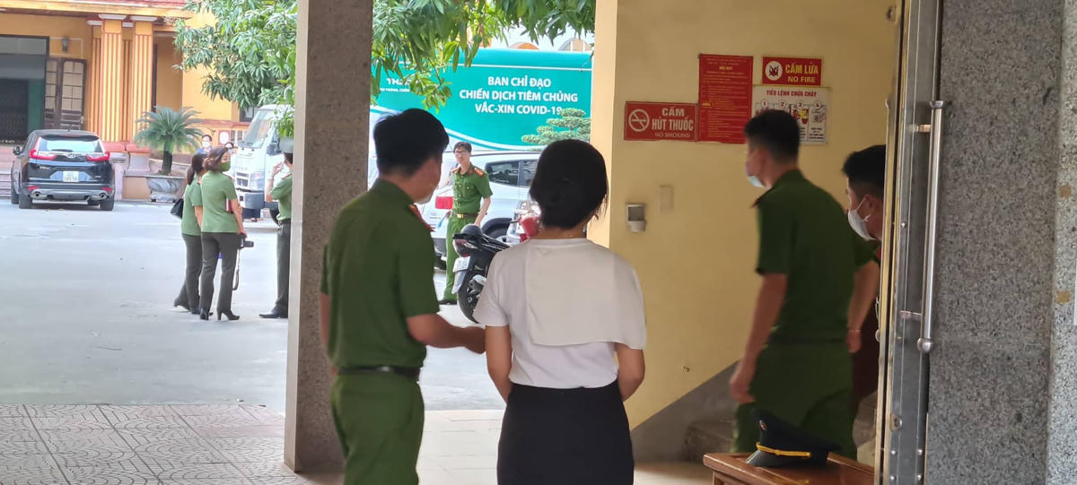 Hình ảnh vụ khởi tố, bắt giam Giám đốc CDC Nam Định Đỗ Đức Lưu