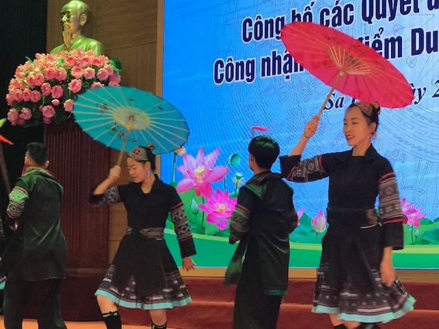 Lễ công bố các điểm du lịch mới tại Sa Pa.