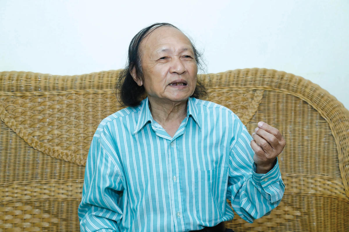 Nhạc sĩ Đoàn Bổng. Ảnh: Quang Vinh.