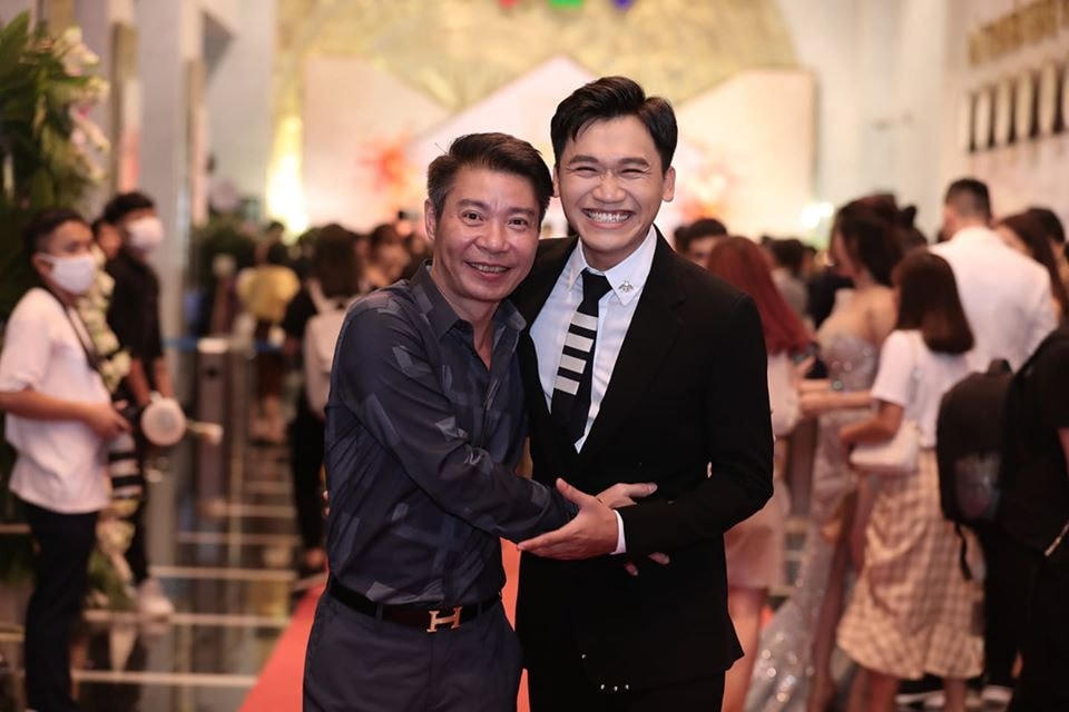 NSND Công Lý và diễn viên Xuân Nghị.