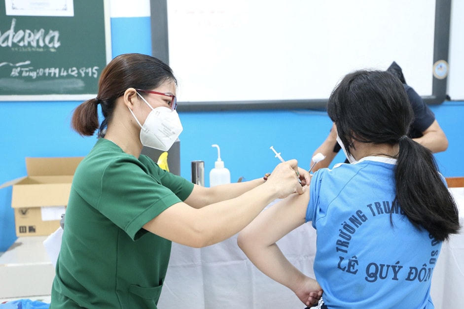 Tiêm vaccine Covid-19 cho trẻ 5-12 tuổi tại TP HCM diễn ra đến hết ngày 28/4.