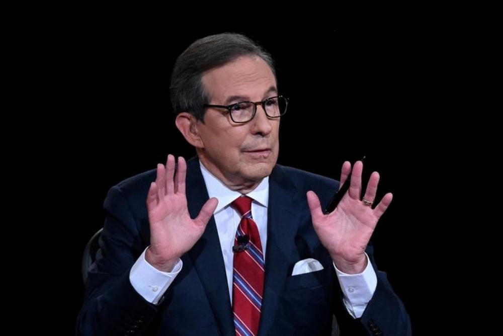 Chris Wallace - người dẫn dắt chương trình cuộc tranh luận đầu tiên giữa ông Trump và ông Biden, ngày 29/9/2020.