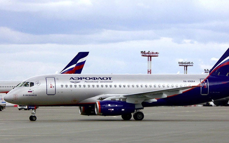Máy bay của hãng hàng không quốc gia Nga. Ảnh: Aeroflot.