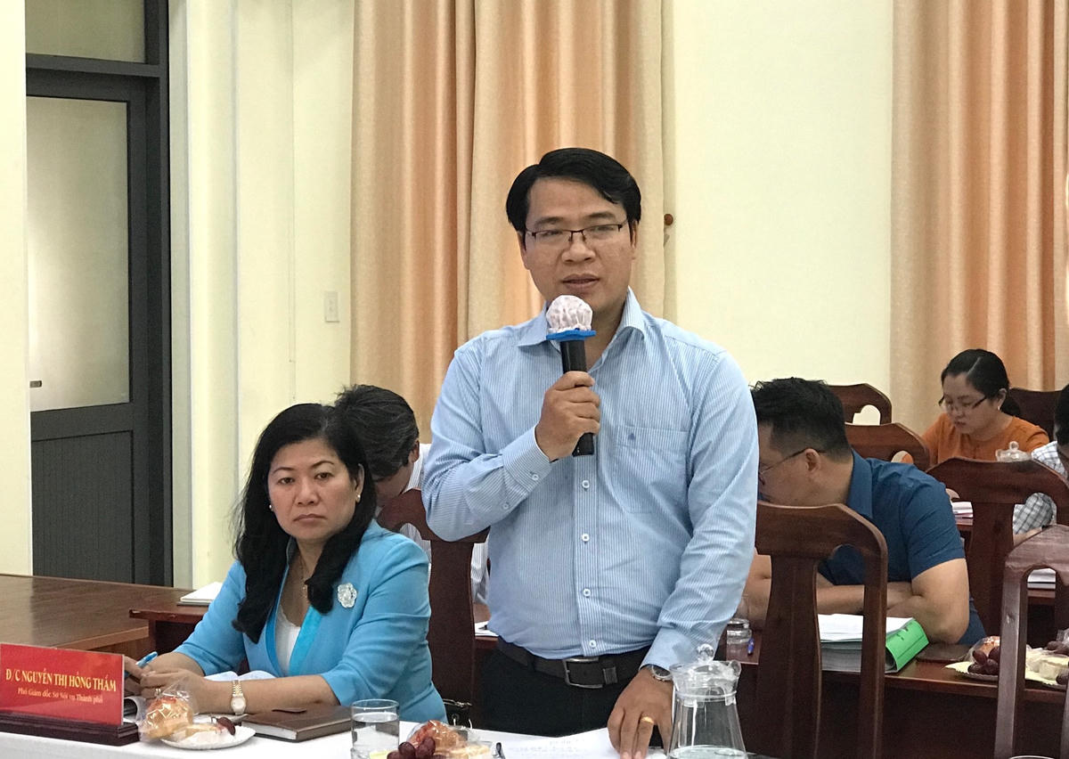 Một đại biểu góp ý cho Đề án sắp xếp các đơn vị hành chính cấp huyện, cấp xã trên địa bàn TP HCM.