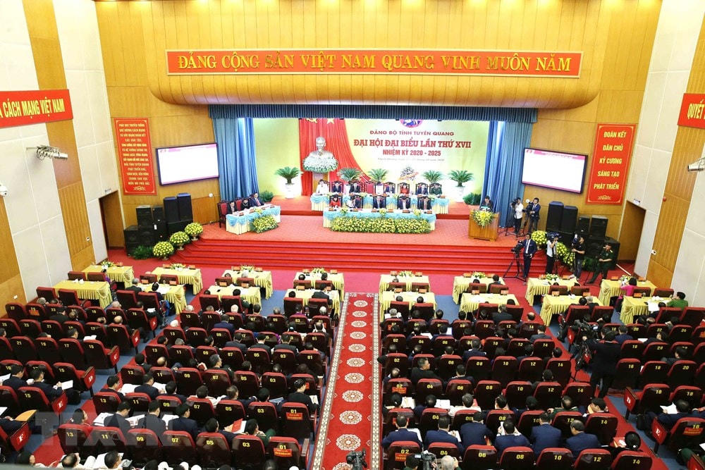 Quang cảnh khai mạc Đại hội. (Ảnh: Phương Hoa/TTXVN).