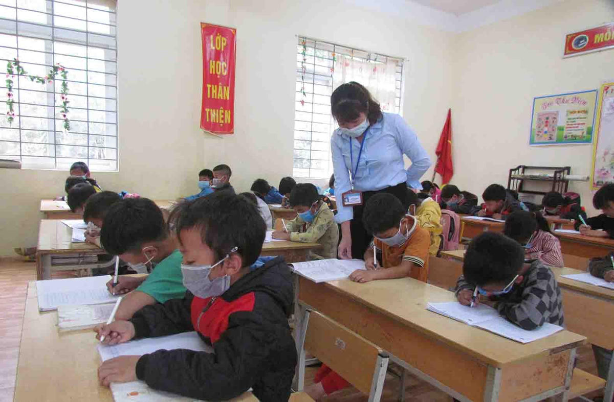 Chất lượng các mặt giáo dục của nhà trường dần được nâng cao.