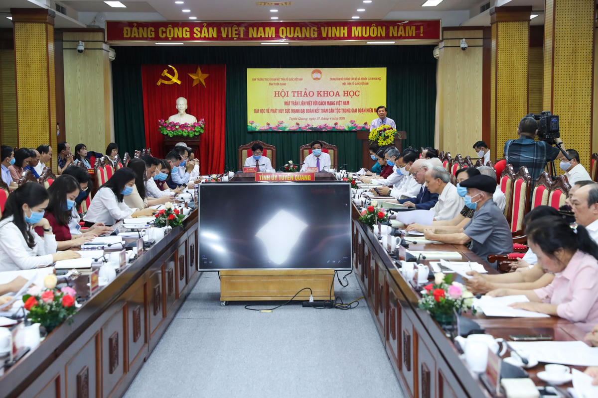 Quang cảnh Hội thảo. Ảnh: Quang Vinh.