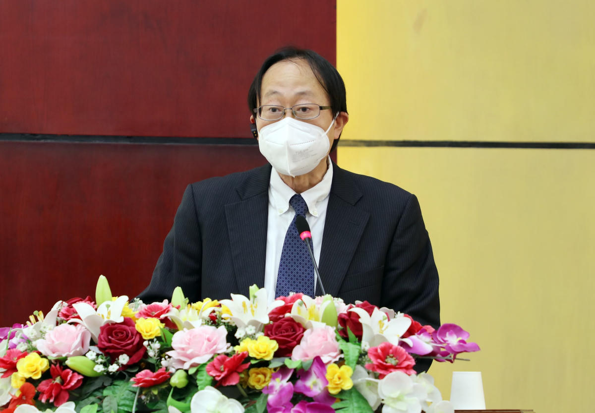 Ông Yoshinaga Kazuyoshi, Tổng Giám đốc Công ty TNHH Khoa học kỹ thuật Goertek Vina