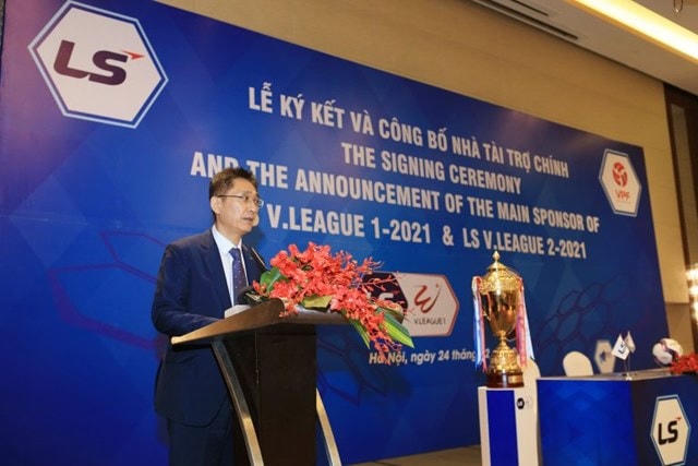 Ông Kim Jong Pil – TGĐ LS Vina Cable & System.