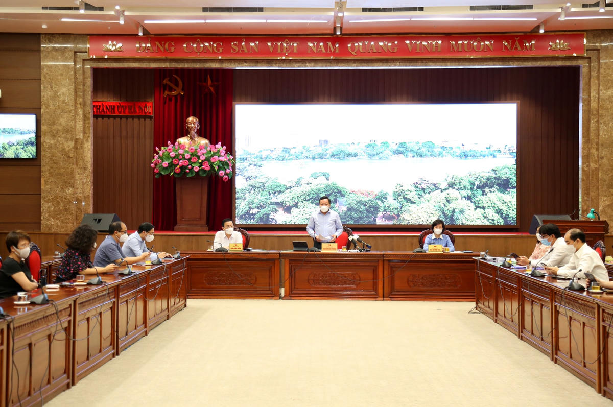 Quang cảnh hội nghị sáng ngày 24/7. 