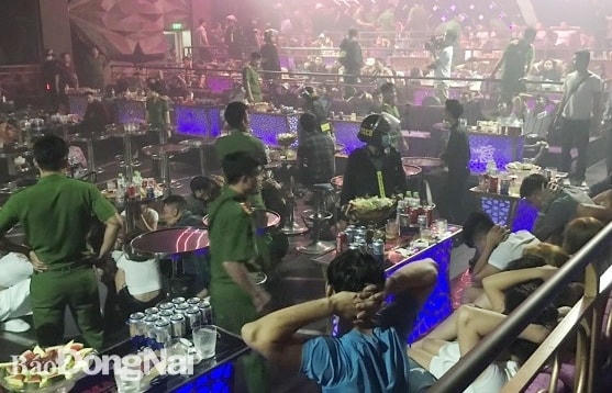 Đồng Nai: Phát hiện nhiều đối tượng dương tính với ma túy trong quán bar