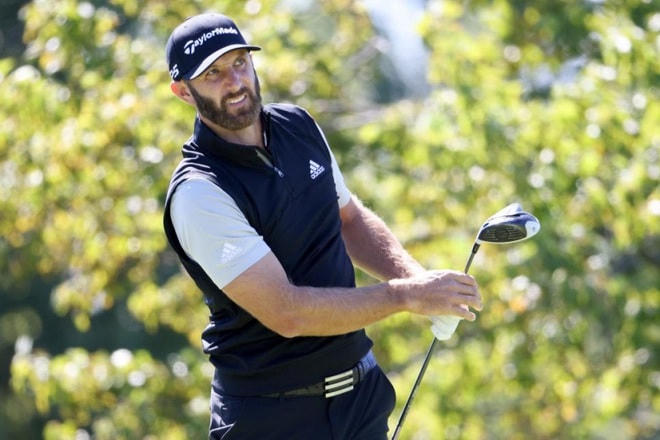 Dustin Johnson trở lại vị trí số một thế giới theo bảng xếp hạng của OWGR, công bố hôm 12/7.  