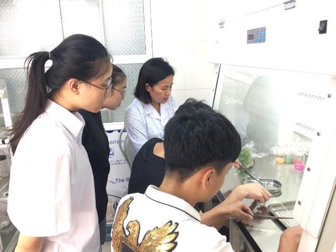 Mô hình tiêu biểu kết nối với trường phổ thông về giáo dục STEM