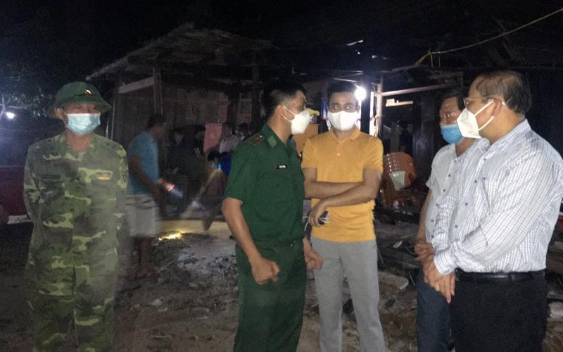 Ngay sau khi xảy ra sự việc, lực lượng chức năng ở tỉnh Quảng Bình đã có mặt để khắc phục hậu quả.