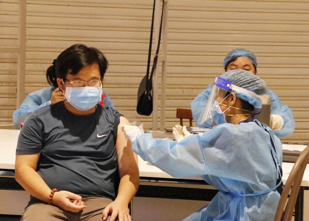 Bình Dương đang thúc đẩy tiến độ tiêm vaccine cho người dân.