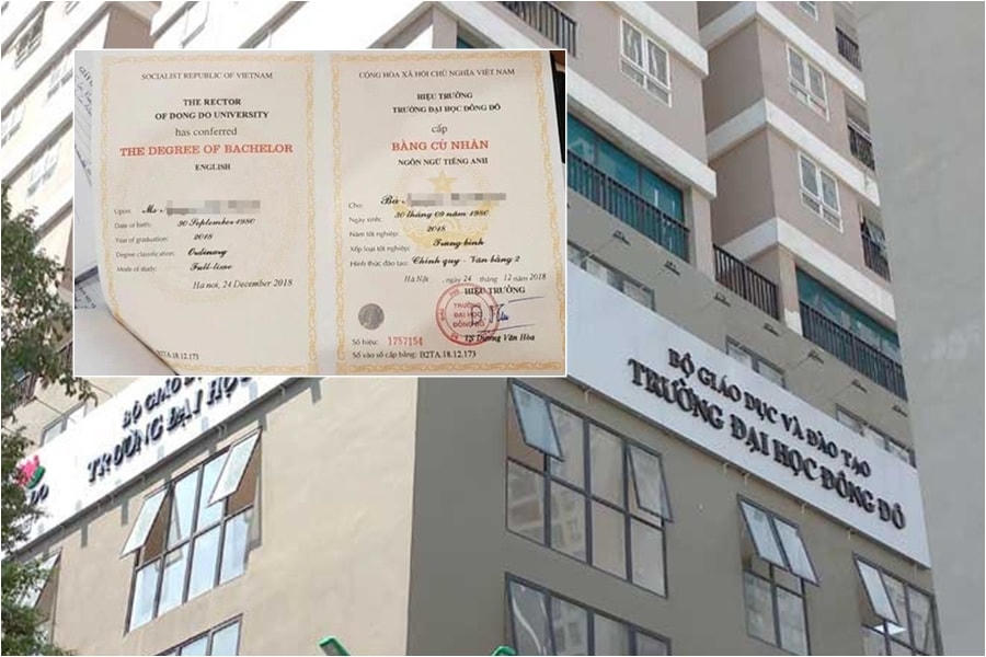 Trường Đại học Đông Đô và Văn bằng 2 ngành Ngôn ngữ Anh do trường này cấp.