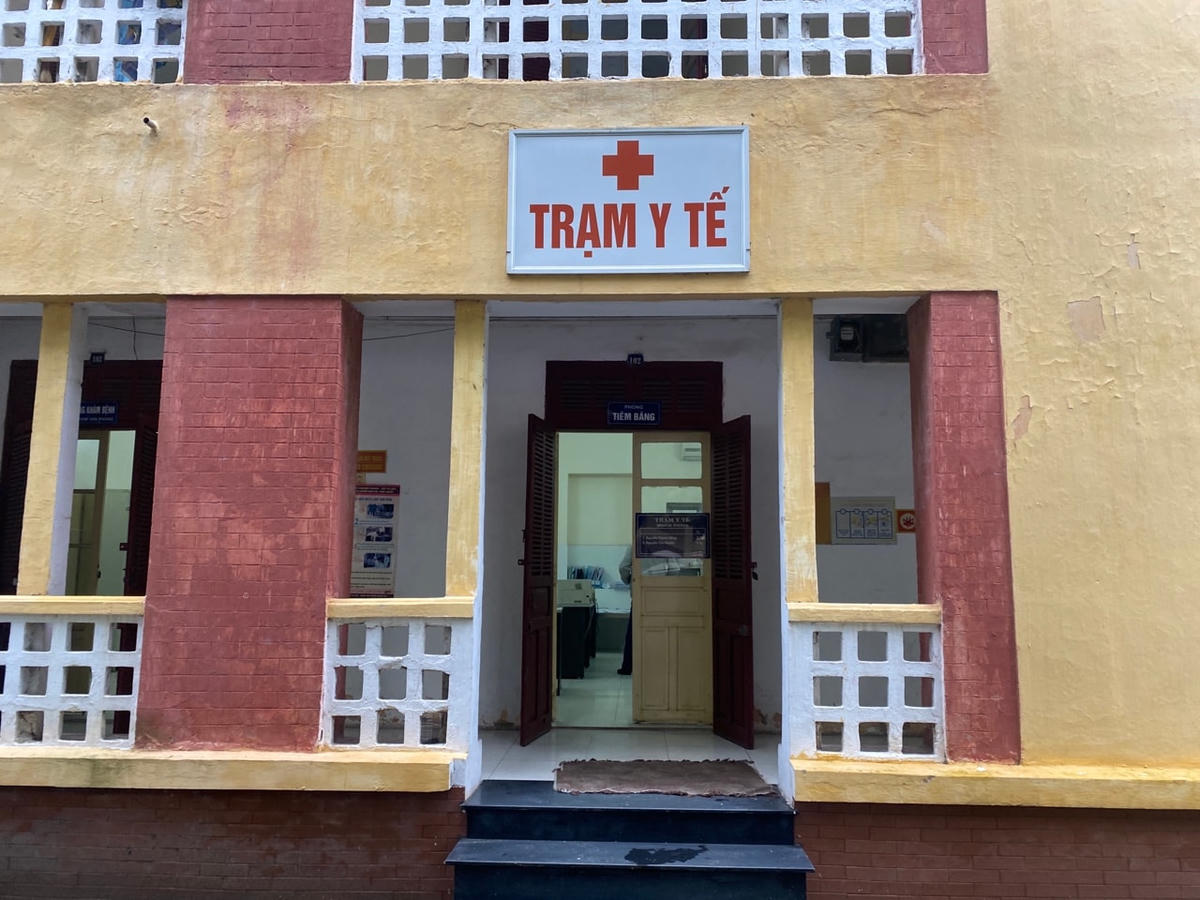 Trạm y tế của Trường ĐH Thủy lợi.
