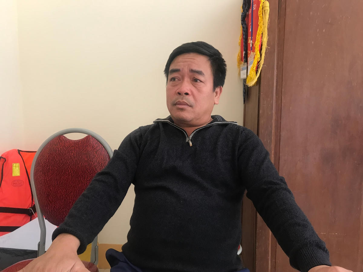 Chủ tịch MTTQ xã Cẩm Thạch (huyện Cẩm Xuyên, Hà Tĩnh) Nguyễn Công Hoan.