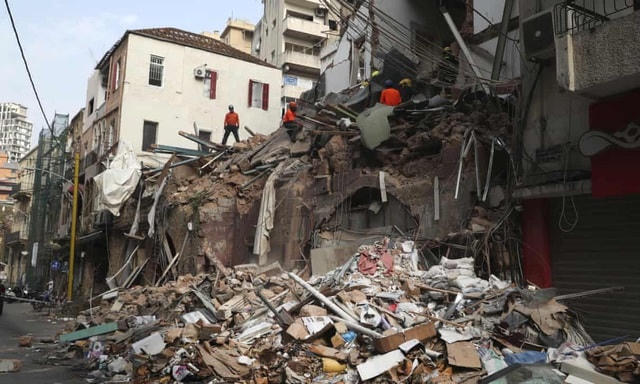 Vụ nổ Beirut khiến 191 người chết, hơn 6.000 người bị thương. (Ảnh: Getty).