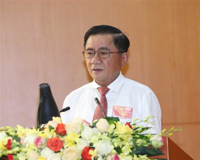 Ông Trần Cẩm Tú, Bí thư Trung ương Đảng, Chủ nhiệm Ủy ban Kiểm tra Trung ương. (Ảnh: Phương Hoa/TTXVN).