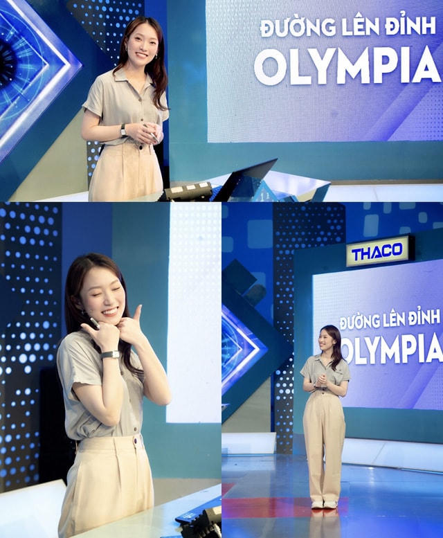 Khánh Vy chính thức trở thành MC của Đường lên đỉnh Olympia năm thứ 22.