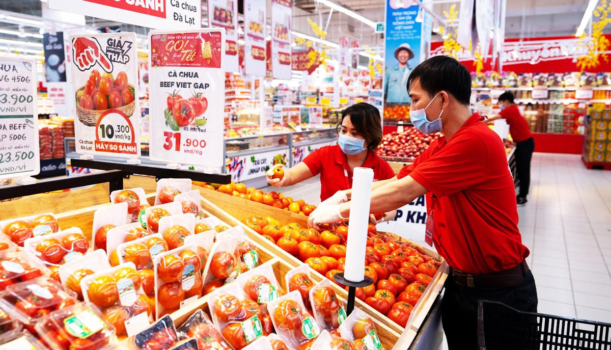 Hàng Việt Nam được người tiêu dùng Thủ đô tin tưởng và yêu thích. 