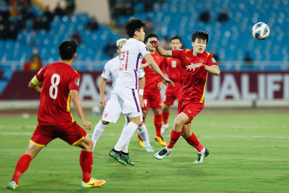 [ẢNH] Những hình ảnh ấn tượng trận Việt Nam - Trung Quốc ngày đầu năm mới