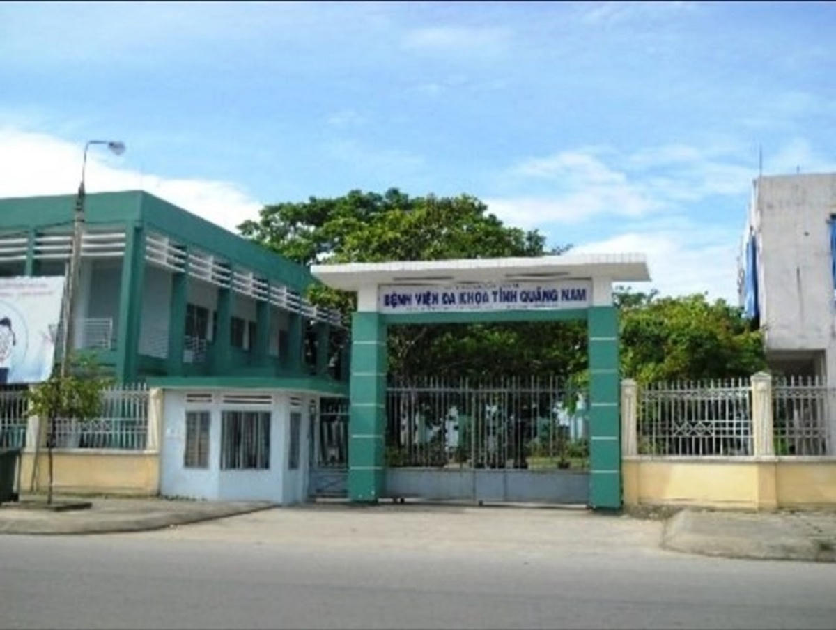 BVĐK Quảng Nam - nơi một trường hợp vừa trốn cách ly.