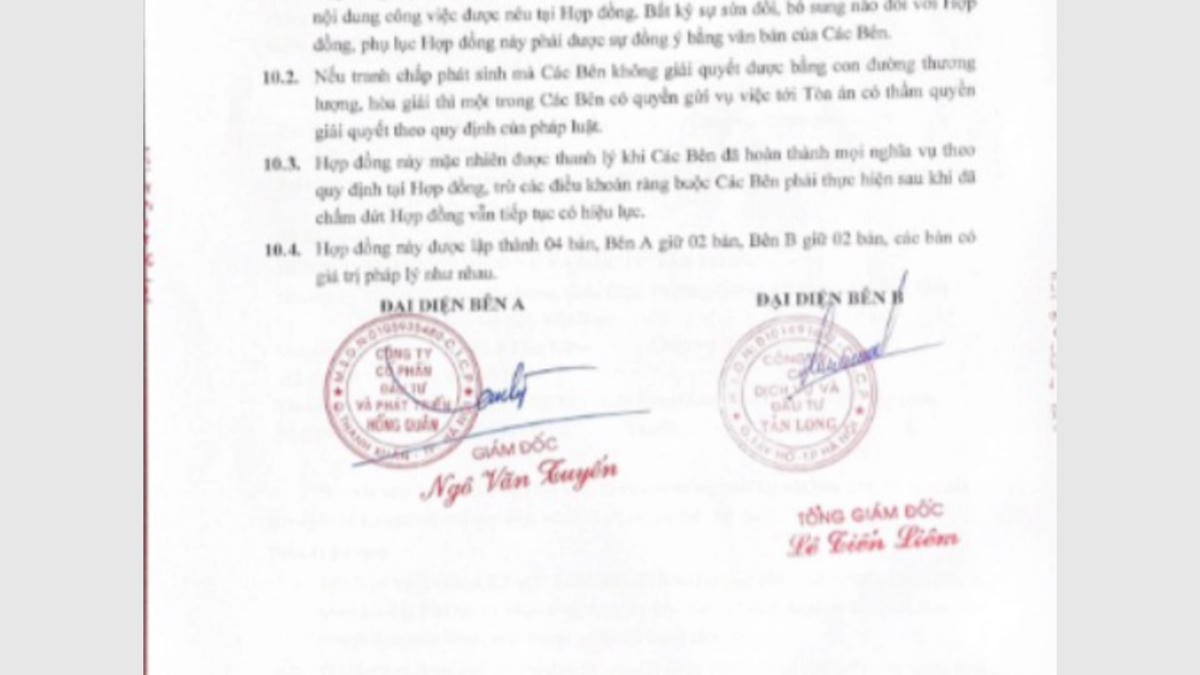  Đặc biệt, môi giới bán hàng tại dự án luôn khẳng định việc biệt thự tại dự án này được cấp cấp giấy chứng nhận đất ở lâu dài dù theo cơ quan chức năng tỉnh Vĩnh Phúc dự án chưa có cơ sở để cấp sổ đỏ.