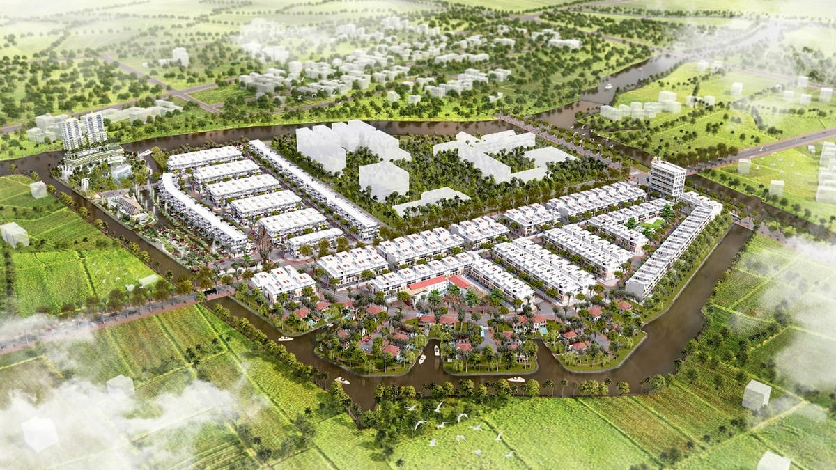 Phối cảnh dự án Khu dân cư Phước Thọ 1.