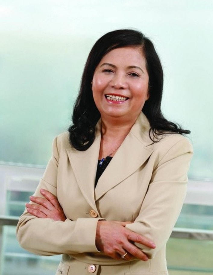 Bà Lê Thị Băng Tâm  -Chủ tịch HĐQT của ngân hàng HDB. 