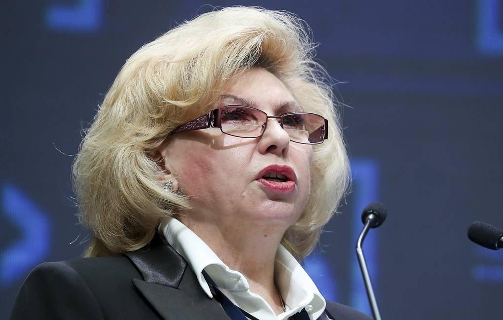 Ủy viên Nhân quyền Nga, bà Tatyana Moskalkova. Ảnh: TASS.