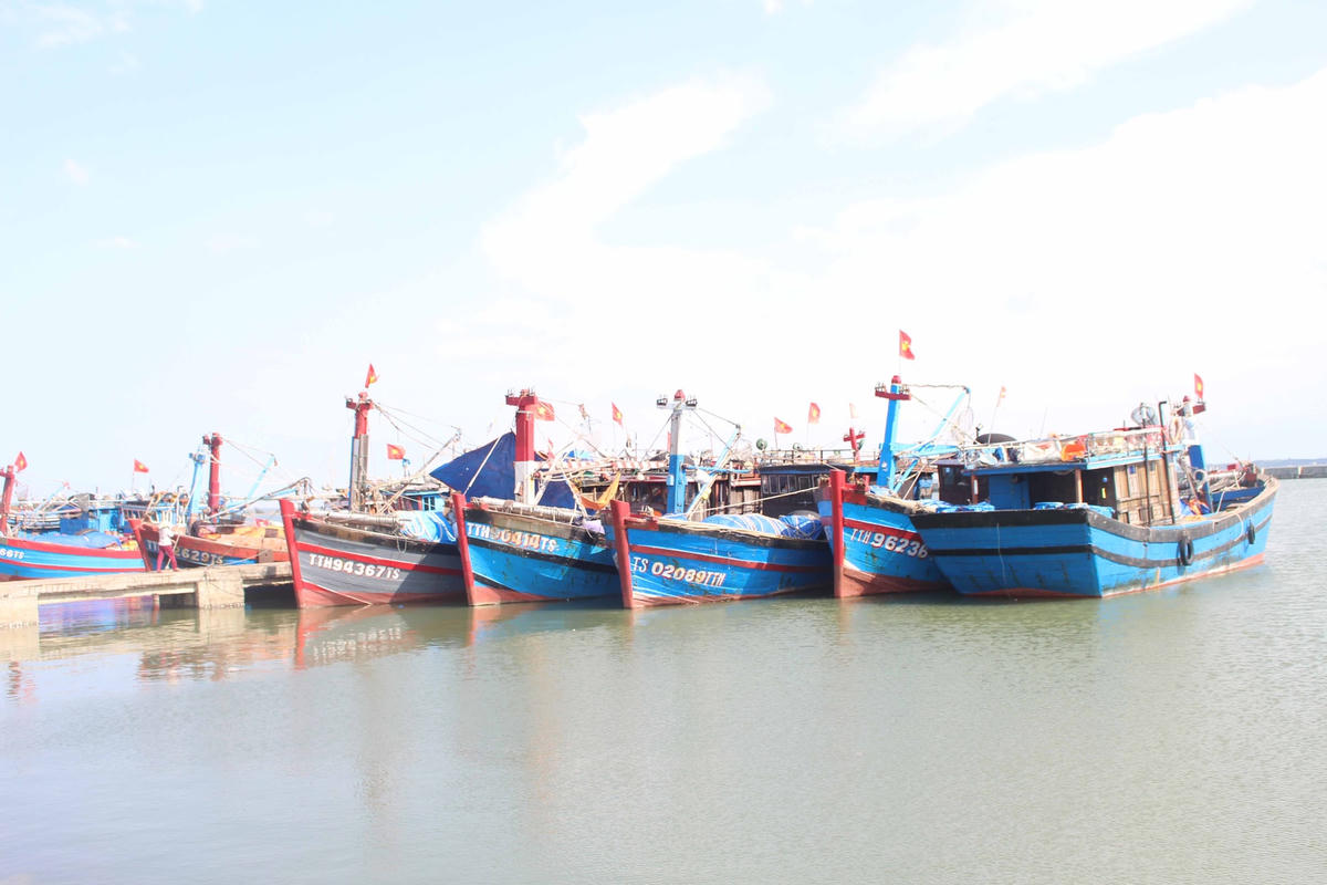 Các địa phương tích cực kêu gọi tàu thuyền vào nơi neo đậu an toàn.
