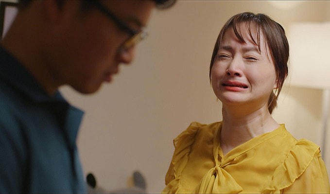 Tạo hình của Lan Phương trong "Thương ngày nắng về".