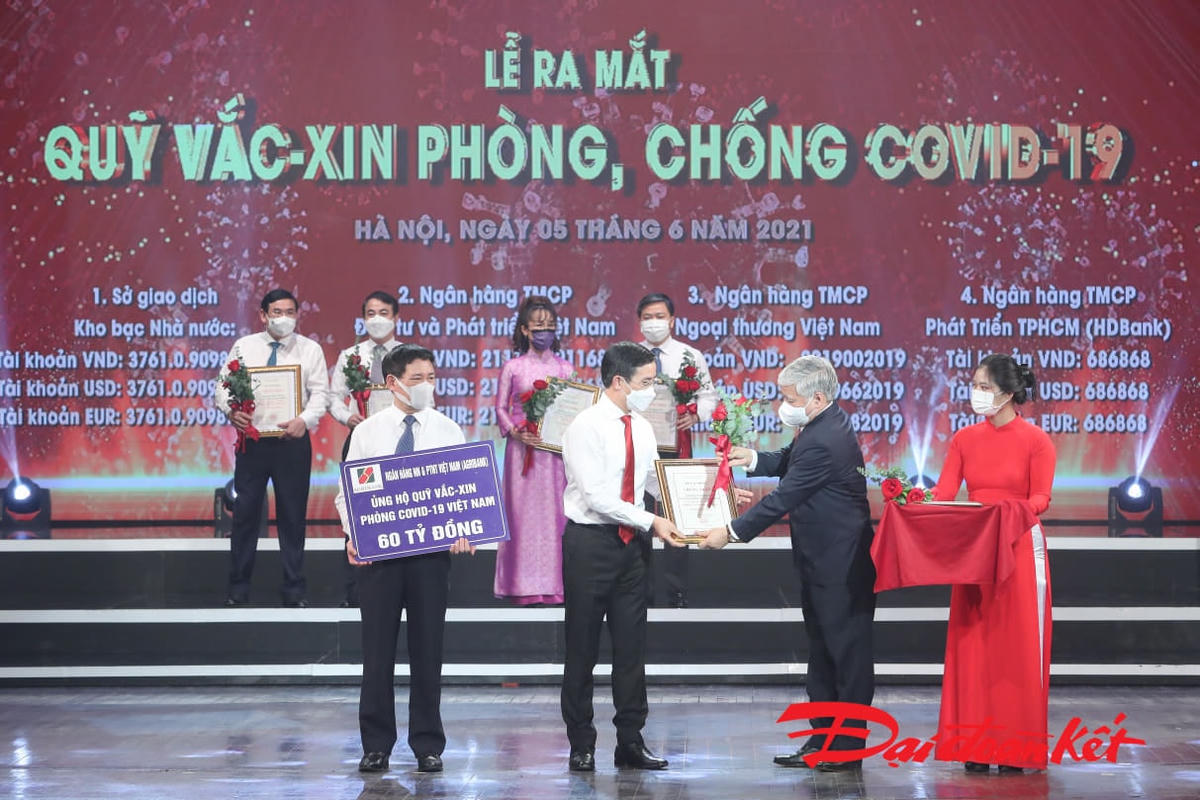 Ra mắt Quỹ Vaccine phòng, chống Covid-19: Chung tay đẩy lùi đại dịch 