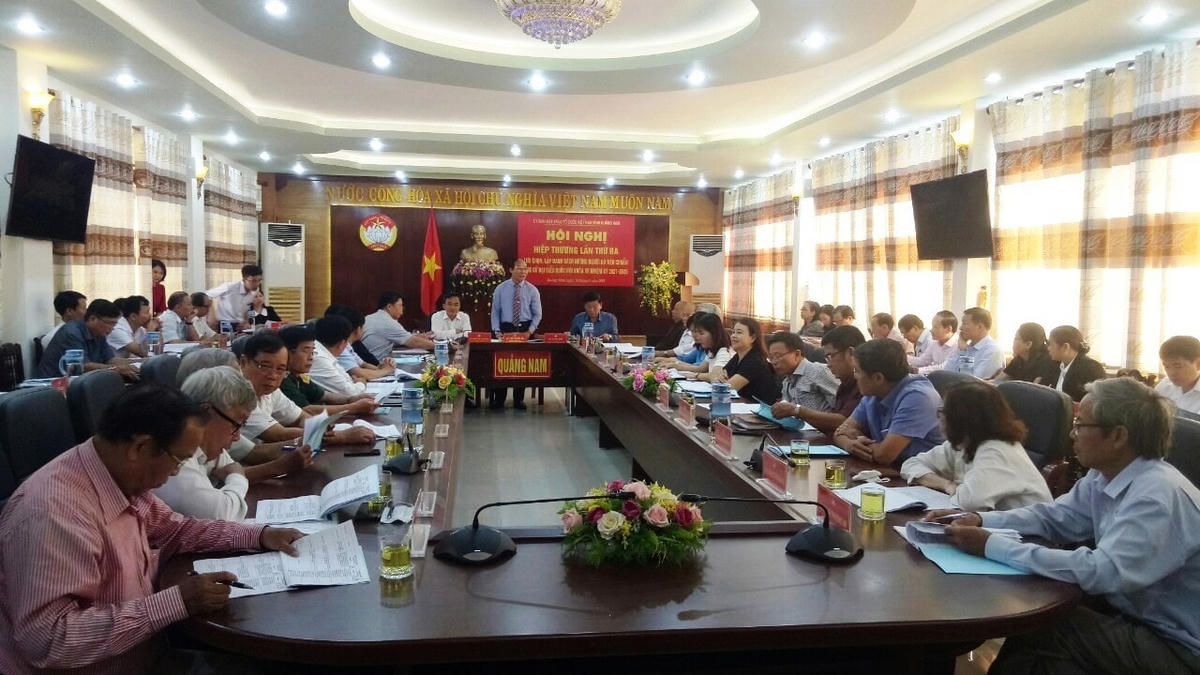 Quang cảnh Hội nghị hiệp thương lần thứ 3.
