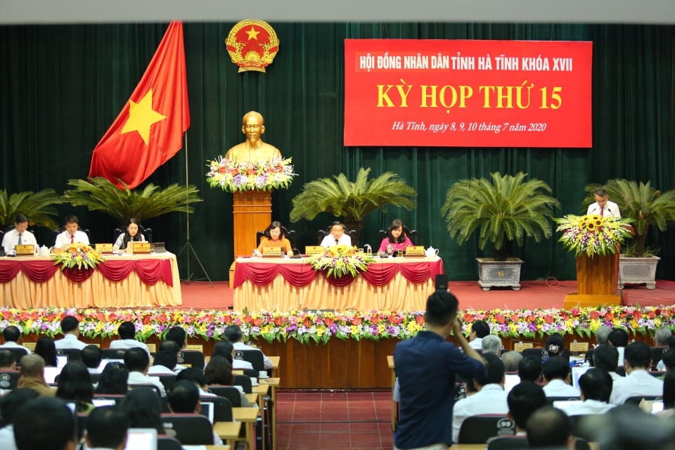 Kỳ họp thứ 15, HĐND tỉnh Hà Tĩnh khóa XVII sẽ diễn ra trong 3 ngày (8, 9 và 10/7).