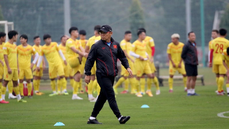 ĐT Việt Nam tập trung cho vòng loại World Cup 2022. ( Ảnh VF).
