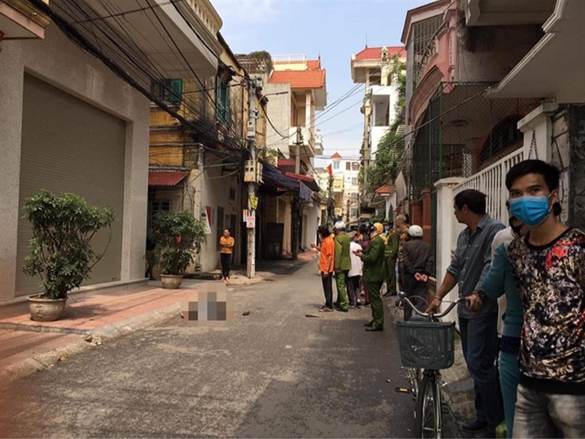 Hiện trường ngõ Đặng Kim Nở, nơi xảy ra vụ án