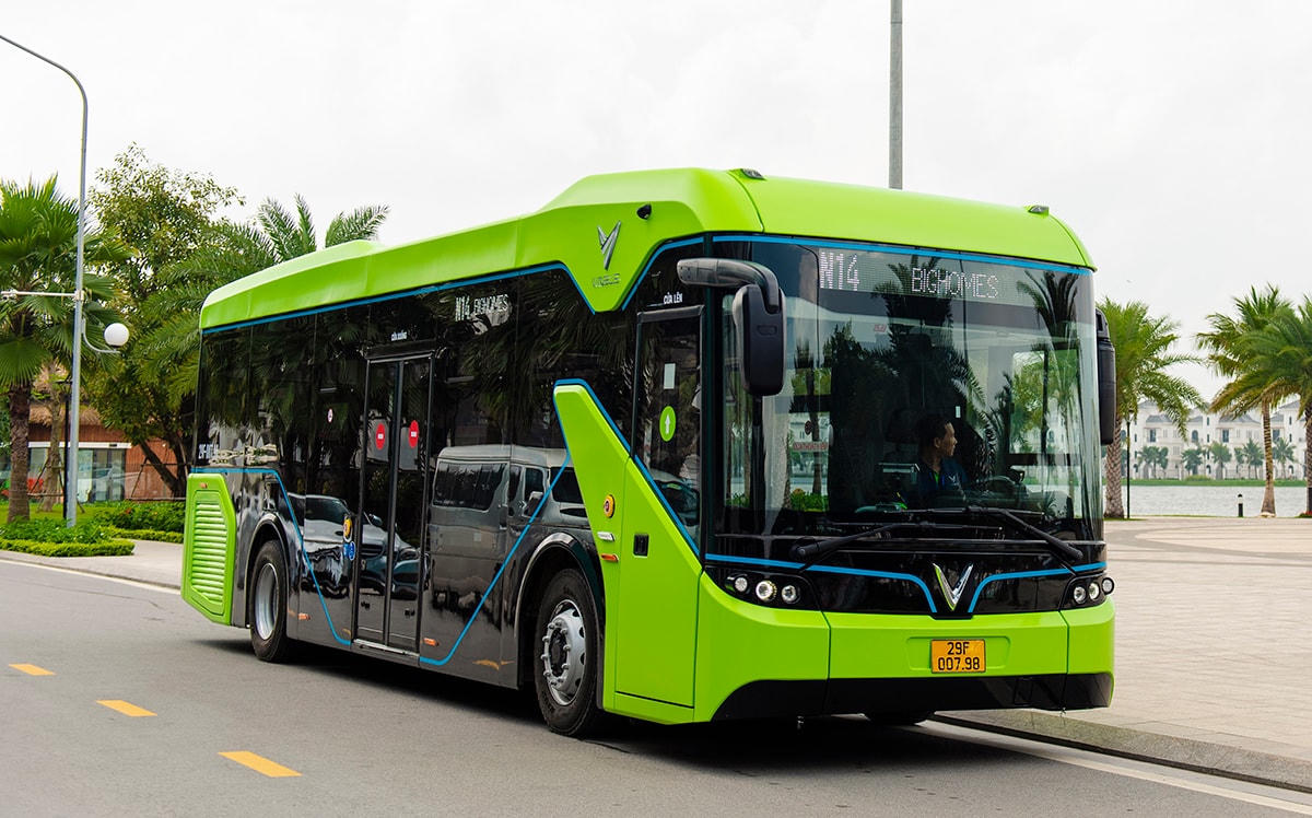 Trong năm 2021, 2022 Hà Nội thí điểm mở mới 9 tuyến xe buýt điện.