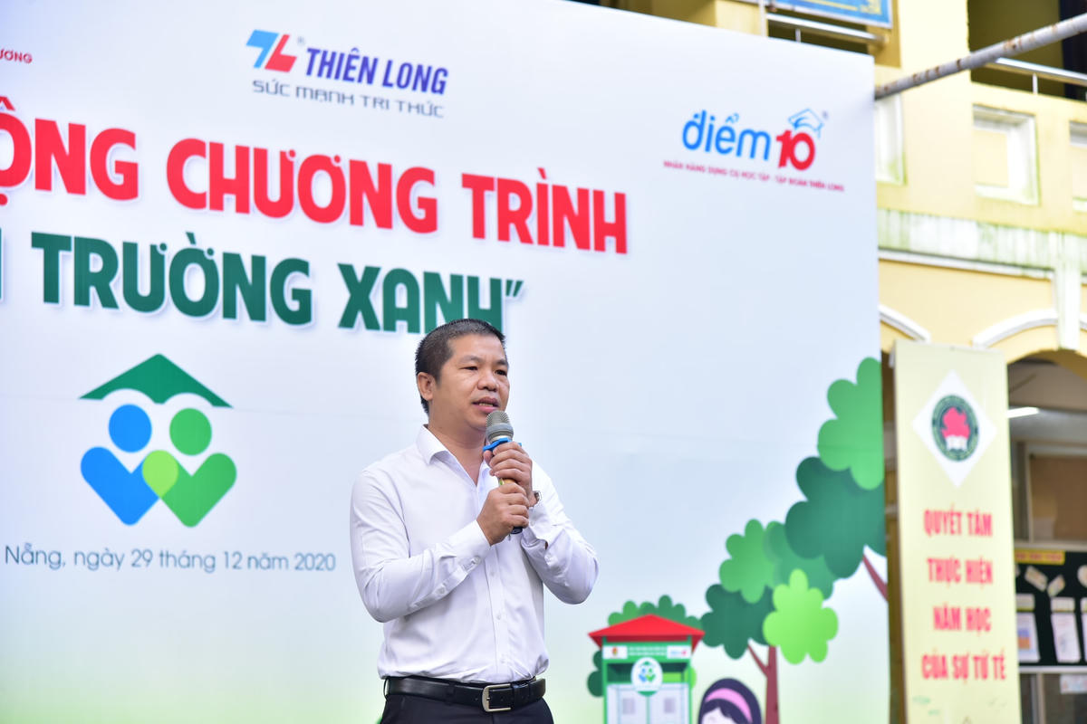Ông Trịnh Văn Hào, Giám đốc Marketing Tập đoàn Thiên Long.